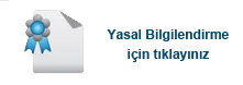 Yasal Bilgilendirme